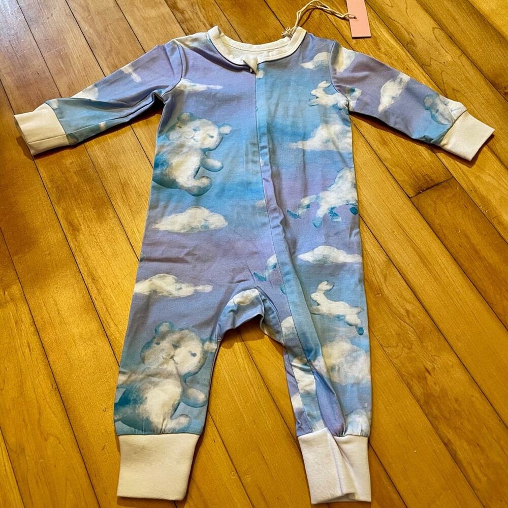 NWOT Anise & Ava Parker Baby Zip Long John - Picture 2 of 6